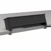 Kindermann CP Office Desk 6-f 3xStr 1xUSB A/C painel de conectividade de mesa prateado/preto