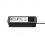 Kindermann CP Office moldura 4-FA 2x alimentação/USB