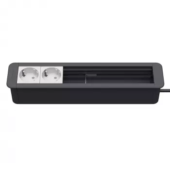 Kindermann CP Office moldura 6 vias 2x alimentação (7551000302)