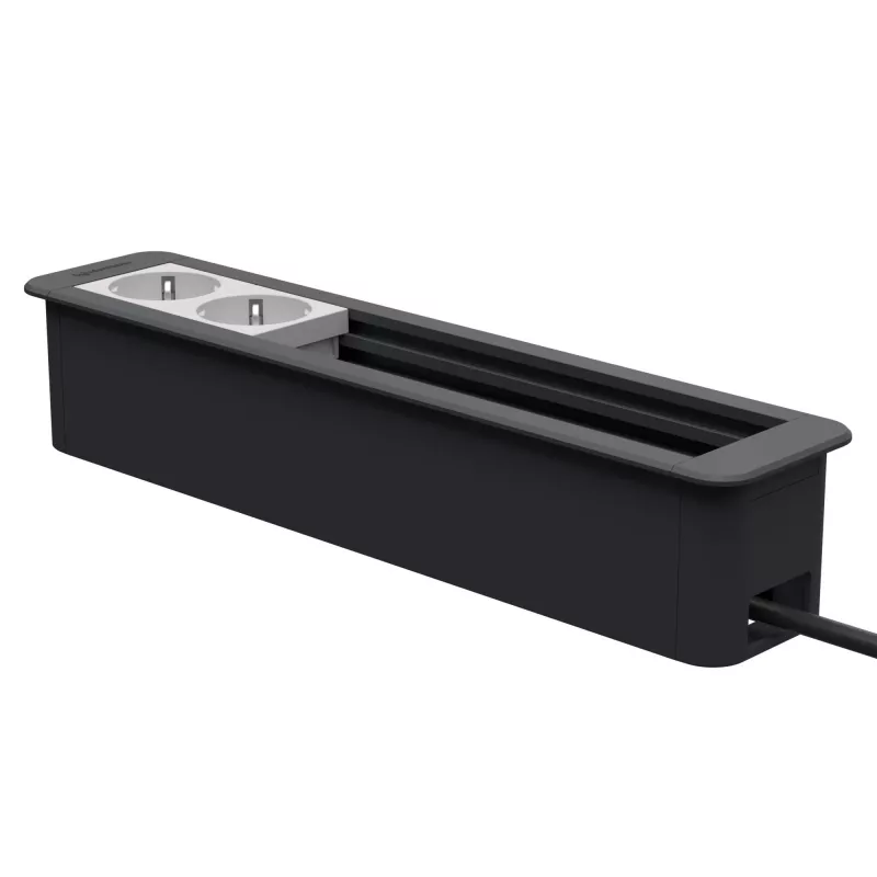 Kindermann CP Office moldura 6 vias 2x alimentação (7551000302)