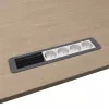 Kindermann CP Office moldura 6 vias 4x alimentação (7551000304)