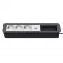 Kindermann CP Office Frame de 6 posições 3x Schuko 1x porta de carregamento USB-A