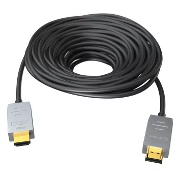 Cabo HDMI 2.0 AOC Kindermann 50m macho/macho - Cabo HDMI ótico ativo - 4K UHD @60Hz - 18 Gbit/s - HDR - HDCP 2.2