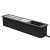 Kindermann CP Office Frame 6f 3xSt 1xUSB PD hub de conectividade de secretária