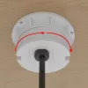 Kindermann CablePort Table White (STS-R90-2 branco) - painel de ligação de mesa com 2x tomadas Schuko