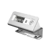 Kindermann CablePort desk de 4 posições 1x tomada Schuko 1x carregamento USB-A prateado