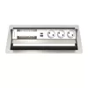 Painel de ligação de secretária Kindermann CP Standard² VA 6 tomadas 3x tomada, 1x USB