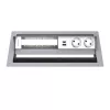 Painel de ligação de secretária Kindermann CP Standard² 6 tomadas com 2x tomadas, 1x porta de carregamento USB-A, HDMI, RJ45