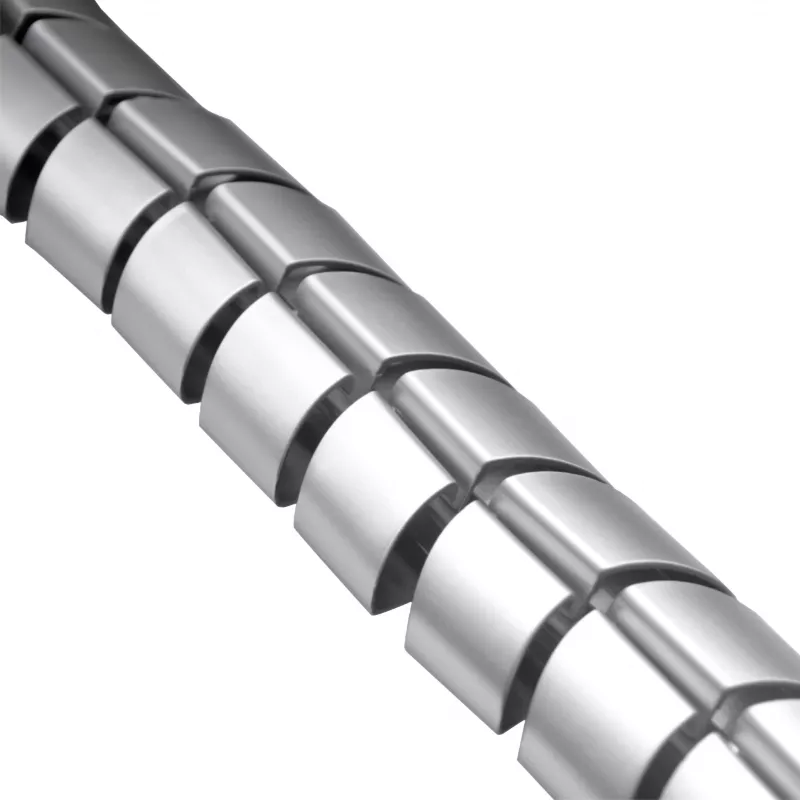 Kindermann conjunto de calha para cabos prateado 74,5 cm