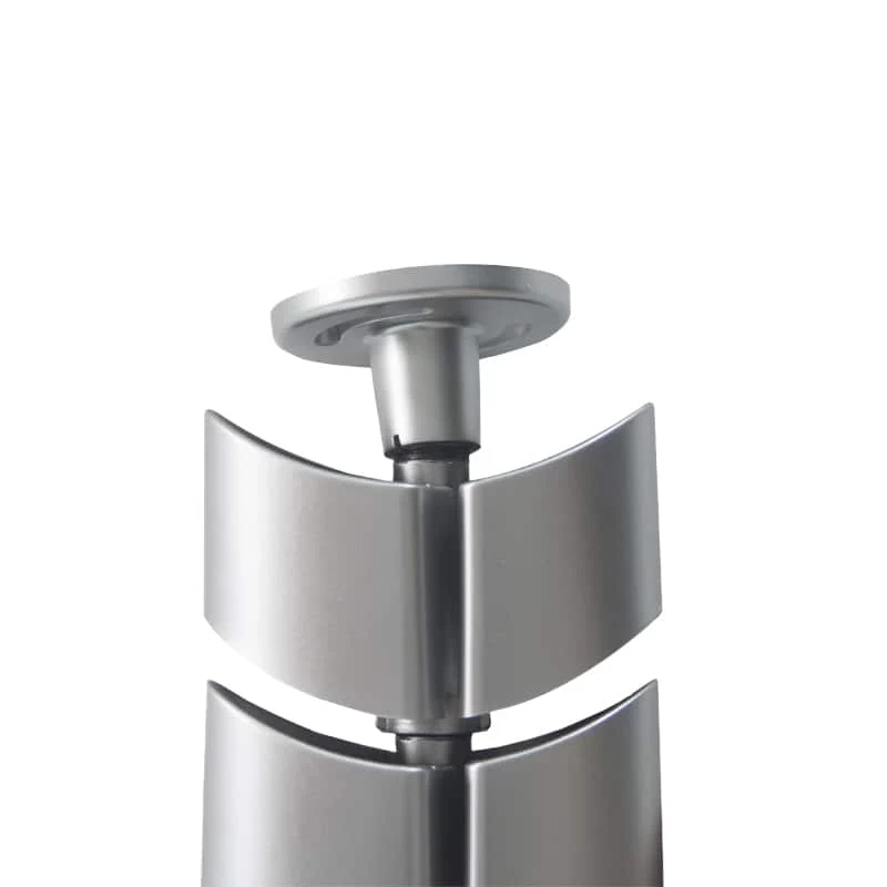 Kindermann conjunto de calha para cabos prateado 74,5 cm