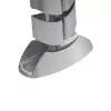 Kindermann conjunto de calha para cabos prateado 74,5 cm