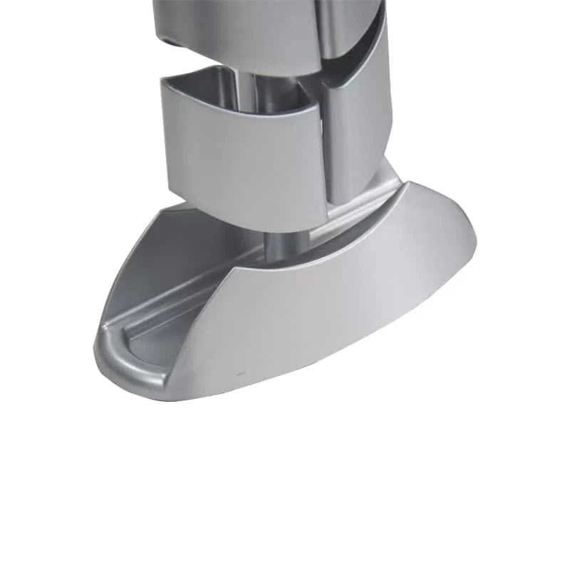 Kindermann conjunto de calha para cabos prateado 74,5 cm