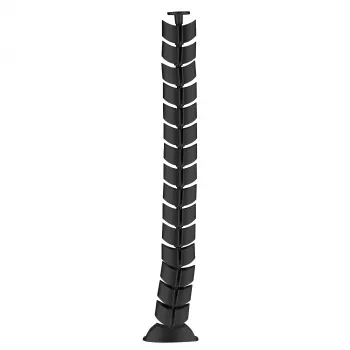 Calha para cabos Kindermann 74,5 preto