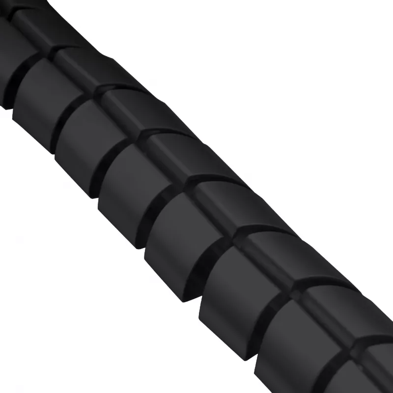 Calha para cabos Kindermann 74,5 preto