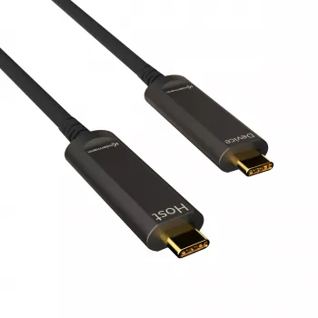 Cabo ótico ativo Kindermann USB 3.2 Gen 2 USB-C para USB-C 30m (WLZ-5089 30m)