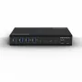 KVM Switch Kindermann 21C - KVM Switch DVI-I de 2 portas com áudio e hub USB