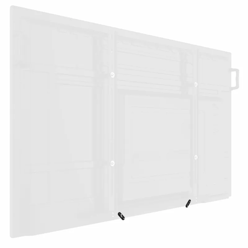 Kindermann adaptador para soundbar (7553000004) - suporte VESA, preto, capacidade de carga 20 kg