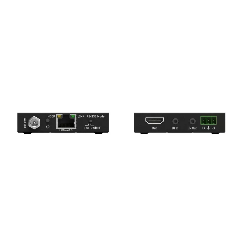 Kindermann HDMI-HDBT Extender 4K30 recetor com RS-232