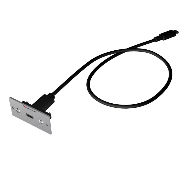 Docking station Kindermann Konnect Alu 50 USB-C compatível com USB 4