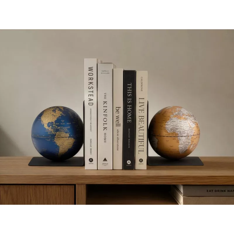 TROIKA Conjunto de globos BOOKGLOBE (G1303-DBBR/BK)
