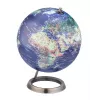 TROIKA Globe 23.5 Degrees (G2507-P2P2/CB) - globo de secretária pisa-papéis, base cromada, 60mm