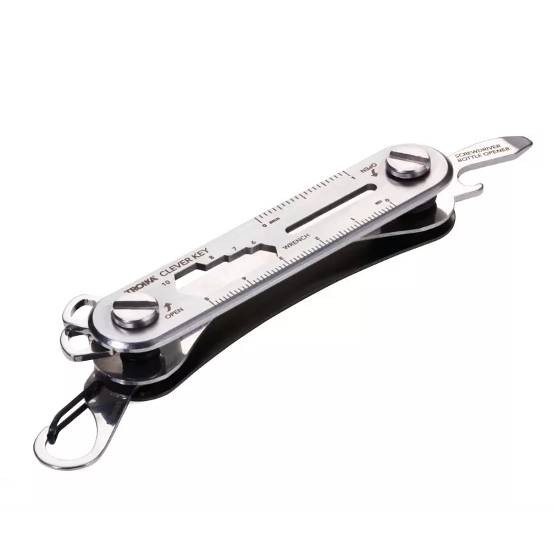 Organizador de chaves Troika CLEVER KEY Titanium