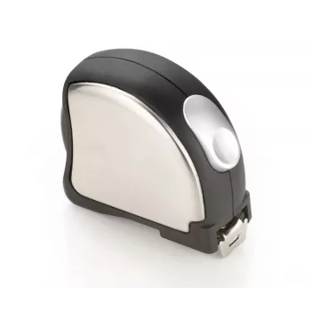 Fita métrica retrátil de bolso TROIKA ACCURATE Mini 2m/6ft com porta-chaves cromado