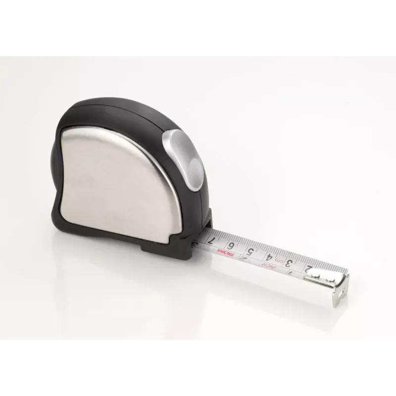 TROIKA ACCURATE Mini fita métrica retrátil 2m/6ft porta-chaves cromado