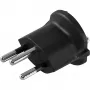 Adaptador fixo KEINE MARKE Suíça Tipo J para Schuko Tipo F, branco