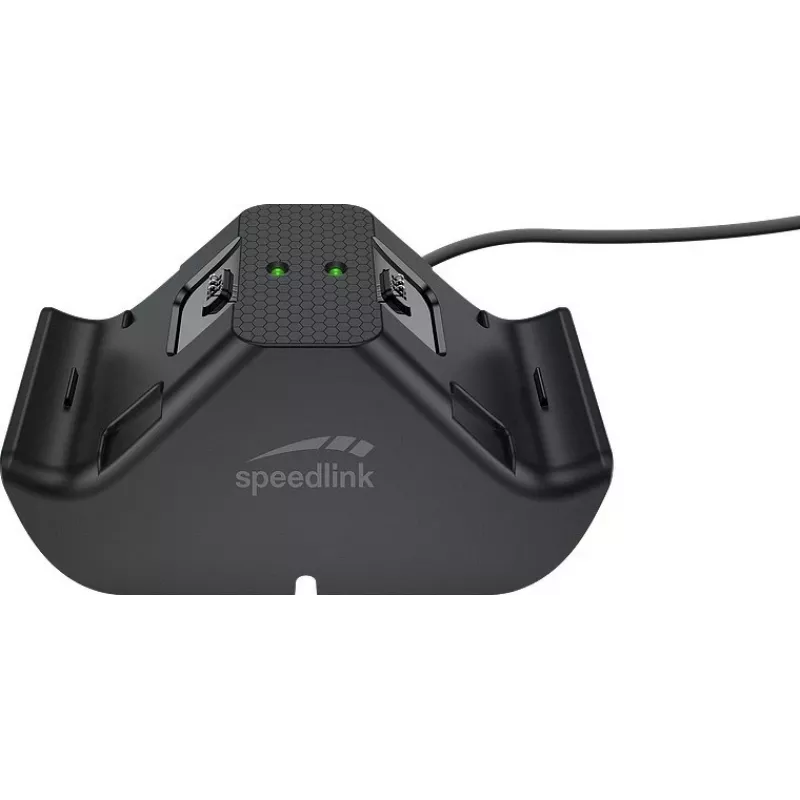 Speedlink JAZZ Base de carregamento USB para comando, 1,5 m, Preto (SL-260002-BK)