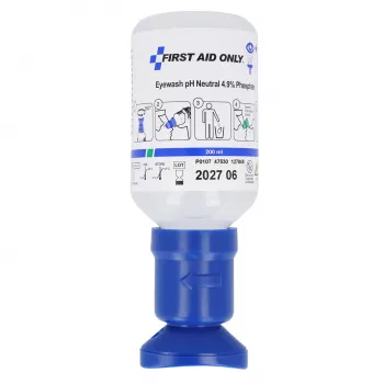 Frasco de lavagem ocular neutralizante First Aid Only pH neutro 200 ml