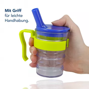 Conjunto de copos com bico First Aid Only transparente 4 peças