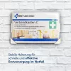 Suporte de parede First Aid Only para caixa de primeiros socorros C, orifícios pré-perfurados, branco/cinzento