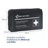 First Aid Only kit de primeiros socorros para motociclo DIN 13167 azul com vários pensos