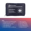 First Aid Only kit de primeiros socorros para motociclo DIN 13167 azul com vários pensos