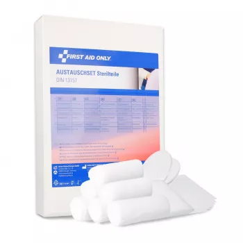 First Aid Only kit de recarga de primeiros socorros DIN 13157
