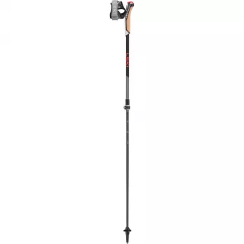 Bastão de marcha nórdica LEKI KIJE Nordic Walking Instructor Lite vermelho