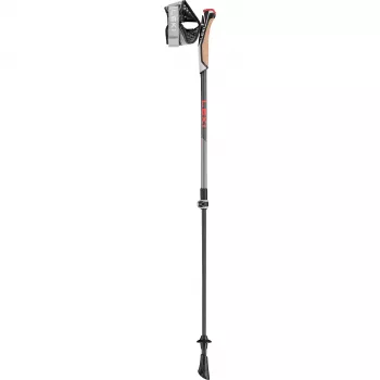 Bastão de marcha nórdica LEKI KIJE Nordic Walking Instructor Lite vermelho