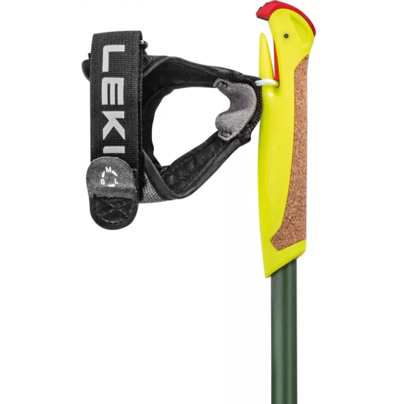 Bastão de marcha nórdica LEKI KIJE Nordic Walking Walker XS verde