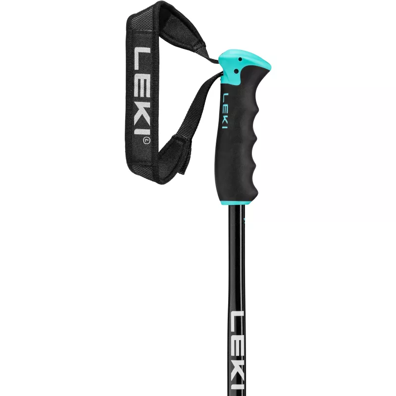 Bastões de esqui LEKI KIJE NEOLITE AIRFOIL WOMEN 115 cm azul/branco
