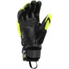 Luvas de corrida de esqui LEKI WCR Venom SL 3D preto/amarelo tamanho 9.0