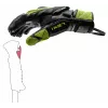 Luvas de corrida de esqui LEKI WCR Venom GS 3D 7.5 preto/branco/vermelho