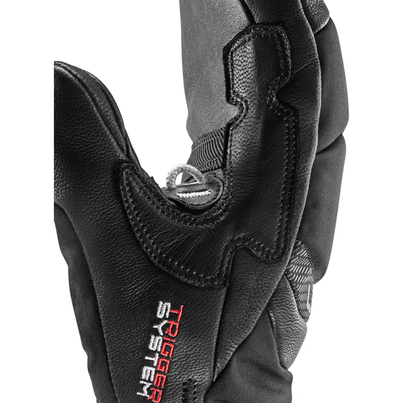 Luvas de esqui LEKI Griffin Base 3D Women Mitt tamanho 6.5 preto