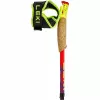 Bastões de trail running LEKI KIJE TRL ULTRATRAIL FX.ONE vermelho-violeta-amarelo néon 135
