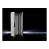 Rittal VX IT Armário de rede, 24U 19 polegadas, Prateado RAL 7035/RAL 9005