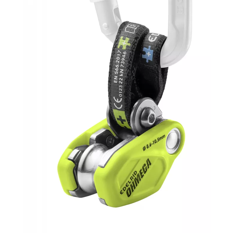 Edelrid Ohmega dispositivo de segurança com assistência de travagem - Oasis