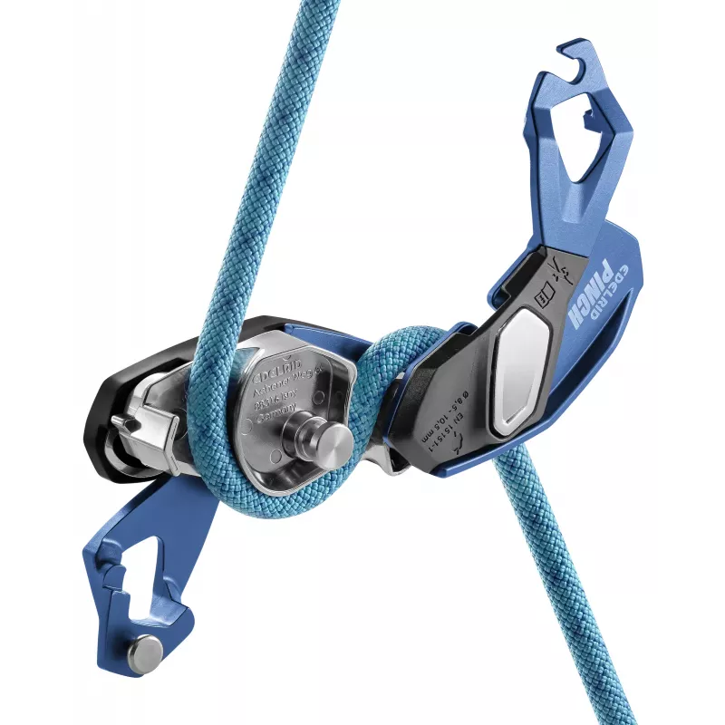 EDELRID Pinch dispositivo de segurança com assistência de travagem - Blue Night