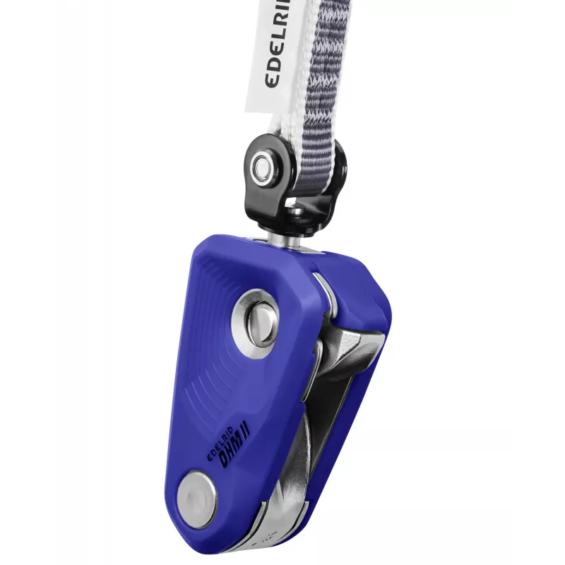 Edelrid Ohm II dispositivo de assistência à travagem - azul