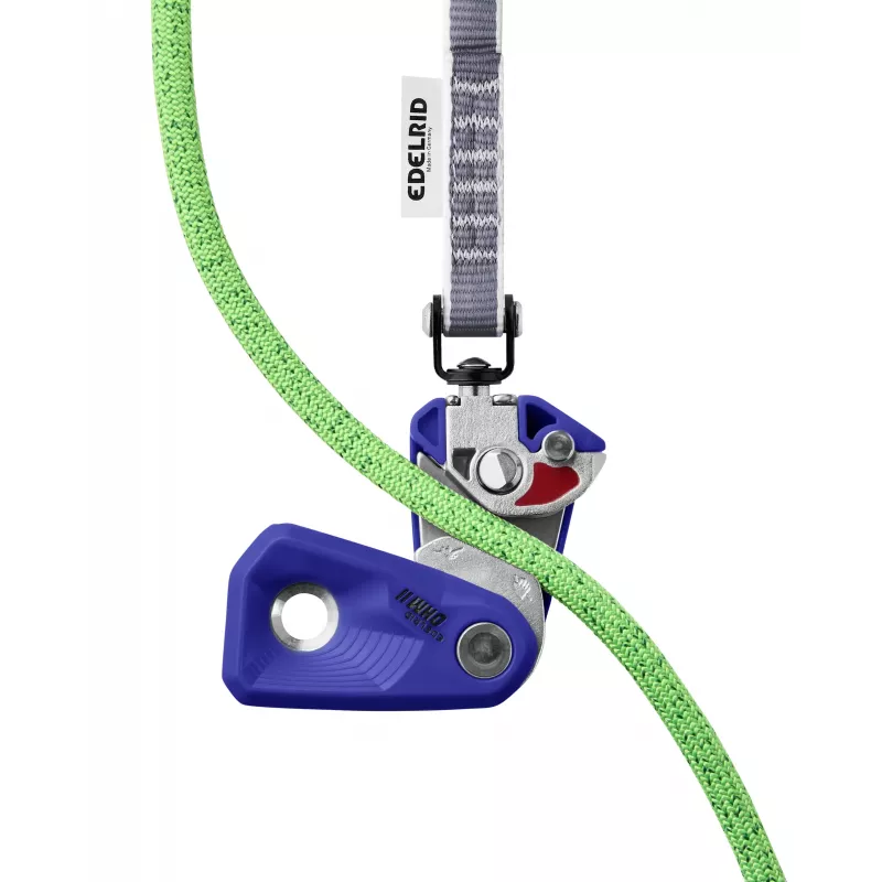 Edelrid Ohm II dispositivo de assistência à travagem - azul