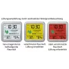 TECHNO LINE WL1020 Estação Meteorológica Monitor de Qualidade do Ar CO2 Temperatura Humidade